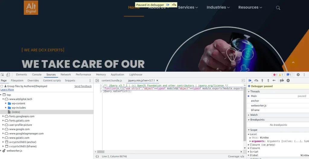 Debugger Image