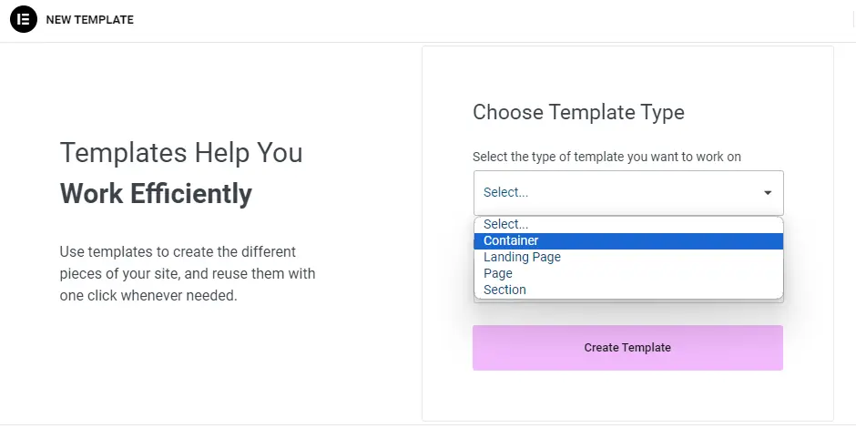 Vast Library of Templates image