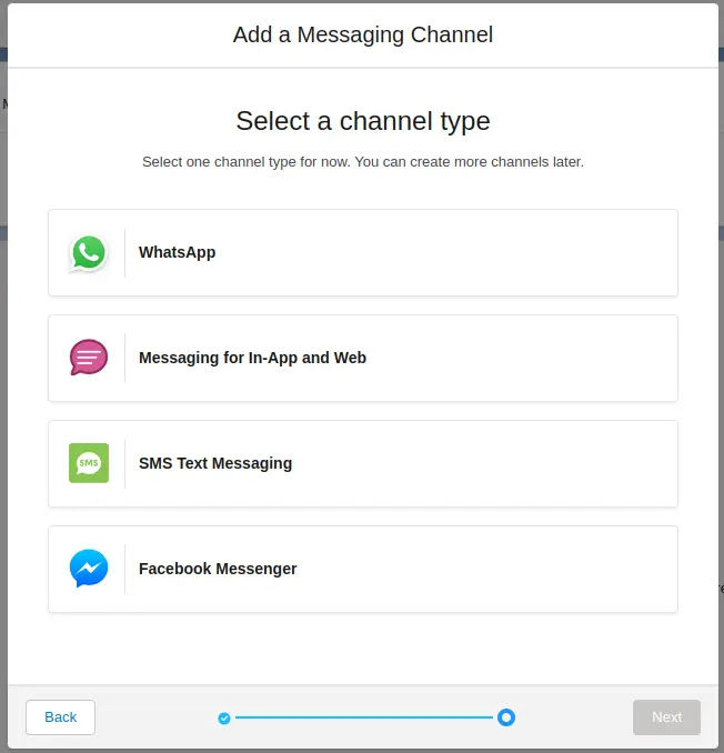 Messaging channel image