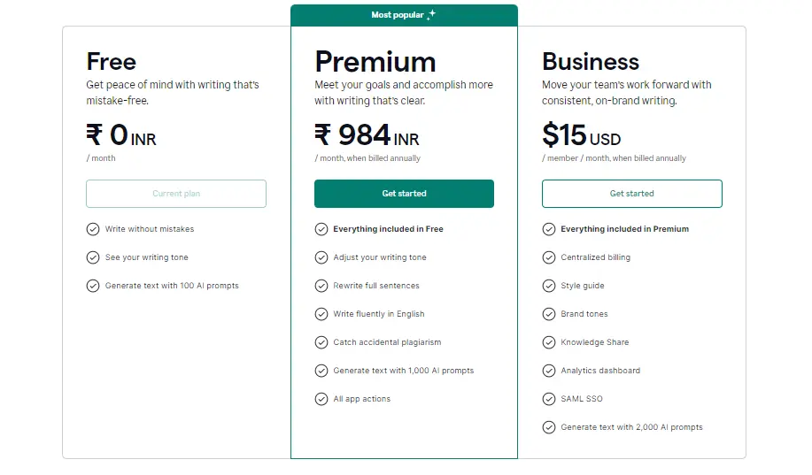 Pricing Image